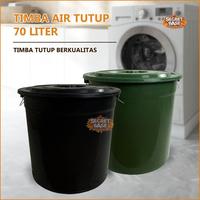 Gambar Timba Air Tutup 70 Liter - Bak 70L / Tong Air / Ember Air Tutup / Ember Besar Murah dari arisa bunga undefined 1 Tokopedia