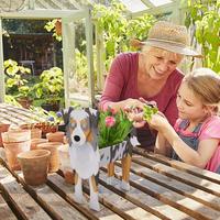 Gambar Best Seller!! Australian Shepherd Dog Vase Pots DIY PVC Flower Planters Garden Dog Garden Planter Pl dari seruya store undefined 5 Tokopedia