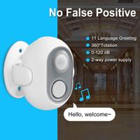 Gambar ID` Daytech Selamat Datang Sensor Gerak Otomatis Bel Sensor Pintu Masuk Toko Alarm Rumah Anti Maling W06 - HW06-1pcs dari Blue ID. undefined 5 Tokopedia