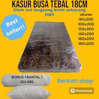 Gambar (BONUS BANTAL & GULING) KASUR BUSA TEBAL 18CM MATRAS TIDUR SPON BERKUALITAS TIDAK ADA GARANSI - 90 dari Mutiara Meubel undefined 1 Tokopedia