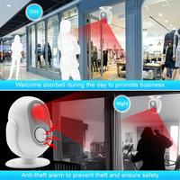 Gambar ID` Daytech Selamat Datang Sensor Gerak Otomatis Bel Sensor Pintu Masuk Toko Alarm Rumah Anti Maling W06 - HW06-1pcs dari Blue ID. undefined 4 Tokopedia