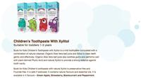 Gambar Buds for Children toothpaste with natural Xylitol 1-3 years Strawberr dari Endora Care undefined 5 Tokopedia