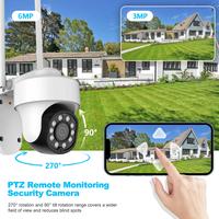 Gambar Tuya Smart Outdoor WiFi Camera ONVIF 6MP Waterproof Security Wireless Surveillance Camera Color Night Vision Alexa IP Camera dari iibbuuffaauuzziiaahhhhhh01 undefined 2 Tokopedia