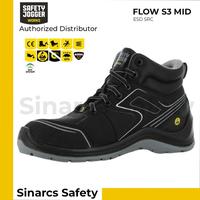 Gambar Sepatu Safety Jogger FLOW S3 Mid - Black / Hitam dari JAROT1230 undefined 4 Tokopedia