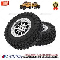Gambar Ban dan Velg 4Pcs Upgrade Tires & Wheels MN 1/12 Intra-tire Cotton Tire MN90 / 91 / 99 / 99S / 98 RC Crawler Car dari Indah Jaya Store 21 undefined 4 Tokopedia