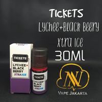 Gambar VP" TICKETS XTRA ICE LYCHEE BLACKBERRY SALT NIC 30ML 25MG BY EJM dari sugiyanto60 undefined 2 Tokopedia