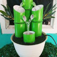 Gambar air mancur mini 4 pancuran motif bambu dari suk3232 undefined 2 Tokopedia