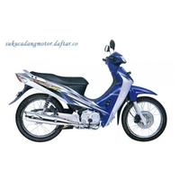 Gambar Cover Body + Cover Stop Karisma X 125 2004 2005 2006 WIN | bodi samping kiri kanan tail ekor motor honda kharisma original old lama hitam silver perak kempol - Hitam dari alvinseptian43 undefined 2 Tokopedia