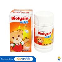 Gambar BIOLYSIN KIDS JERUK BOTOL 30 TABLET dari Apotek Farma Medika by GoApotik undefined 1 Tokopedia