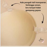 Gambar Backless Bra Bombshell Push Up, Invisible Strapless Bra Tempel, Angel Bra Super Push up, Palm Bra - Nude, A dari Moti_store undefined 4 Tokopedia