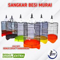 Gambar SANGKAR BURUNG BESI JUMBO KANDANG MURAI BESI SANGKAR BURUNG JALAK dari lomon market undefined 2 Tokopedia