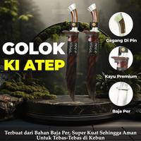 Gambar RHAVSAKA117 Golok Sembelih Ki Atep Baja Per Asli Super Tajam Pisau Daging Panjang - Juragan Pisau dari RHAVSAKA ONE STORE undefined 4 Tokopedia