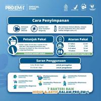 Gambar SIAPKIRIM Pro EM1 / proem1 - Probiotic supplement - suplemen probiotik anak kids & dewasa dari Bintang Usaha Stores undefined 4 Tokopedia