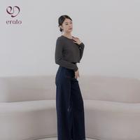 Gambar ERATO - Kellie Long Sleeve Crop Top / Atasan Wanita / Cardigan Rajut Knit Kancing Casual Luaran Outer Nyaman Adem Stretchy - Grey, M dari Yunita sarirr undefined 2 Tokopedia