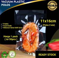 Gambar Plastik Vacuum Bag Sealer POLOS 11x16 cm / Vakum Makanan 11x16cm - 11x16cm LCL, Isi +/- 50pcs dari MPMachinery undefined 5 Tokopedia