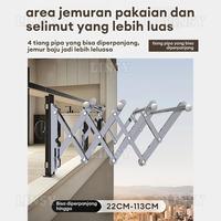 Gambar Produk terlaris Jemuran Dinding Lipat Stainless 2 Meter Jemuran Baju Pakaian Dinding Jemuran Lipat D dari Argha_Shop14 undefined 4 Tokopedia