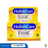 Gambar HOLISTICARE SUPER ESTER-C FAMILY SIZE 90 TABLET dari Apotek Kosambi By GoApotik undefined 1 Tokopedia