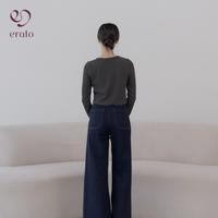 Gambar ERATO - Kellie Long Sleeve Crop Top / Atasan Wanita / Cardigan Rajut Knit Kancing Casual Luaran Outer Nyaman Adem Stretchy - Grey, M dari Yunita sarirr undefined 4 Tokopedia