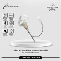 Gambar Kinera Celest Wyvern White Pro With Boom Mic Replacable Cable 10Mm Lcp Dynamic Driver dari igustibahagianan undefined 1 Tokopedia