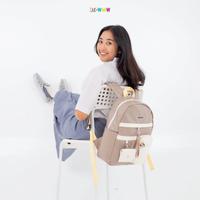 Gambar Zakwoowstyle Mimo Backpack Anti Kotor Banyak Kantong FREE KEYCHAIN & POUCH Unisex (BUNDLING RAINCOVER WARNA TULIS NOTES) Ransel dari reinskayr undefined 5 Tokopedia