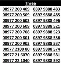 Gambar tisnaselluler PerdAna Nomor cantik three dan smarfren smt25 dari tisnaselluler undefined 2 Tokopedia