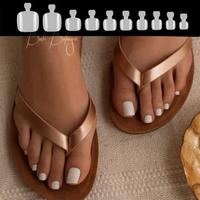 Gambar 50 Pcs Toe Fake Nails/Kuku Kaki Palsu Polos Isi 50 Pcs - Natural 50 pcs dari BaliBahagia.id undefined 1 Tokopedia