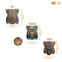 Gambar Layangan Celepuk Print Medium - Layangan Celepuk 1,1 meter - Layangan Burung Hantu - Layangan Lipat - Owl kite - Layangan Kain - Layangan Celepuk Kain - Layangan Kelepuk - Layangan Burung - Layangan Kain Karakter - Layangan 3Dimensi - Layangan Unik - La - - Gold Medium, Layangan Saja dari Minako Official undefined 2 Tokopedia