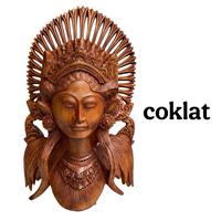 Gambar Patung Kepala badan Janger 40 cm - Patung Janger - Patung Penari Bali - Patung Badan Janger - Jangger Bali - Patung Jangger - Minako Official - Bali Living - coklat dari Minako Official undefined 2 Tokopedia