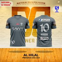 Gambar JERSEY KAOS BAJU ATASAN SUPORTER AL HILAL PREMACTH 2023/2024 MURAH - Atasan Anak, S dari candle holder shop undefined 2 Tokopedia
