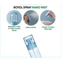 Gambar Botol Mist Spray Nano Partikel Kecil / Spray Bottle isi ulang Refill untuk Travel / Traveling Skincare Sanitizer Kit - Botol Spray 50ml dari MyLittle House undefined 3 Tokopedia