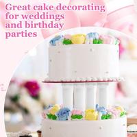 Gambar Best saller 1 Set Isi 4 Pillar Tiang Cake Stand Pilar Tiang Hiasan Pilar Romawi Rangka Kue Pengantin dari lizamariza shop undefined 5 Tokopedia