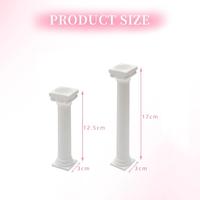 Gambar Best saller 1 Set Isi 4 Pillar Tiang Cake Stand Pilar Tiang Hiasan Pilar Romawi Rangka Kue Pengantin dari lizamariza shop undefined 2 Tokopedia