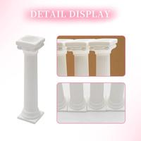 Gambar Best saller 1 Set Isi 4 Pillar Tiang Cake Stand Pilar Tiang Hiasan Pilar Romawi Rangka Kue Pengantin dari lizamariza shop undefined 3 Tokopedia