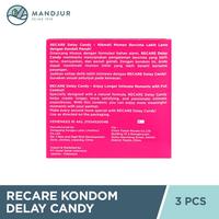 Gambar Kondom Recare Delay Candy 3 pcs - Sensasi Tahan Lama dari Apotekmandjurofficial undefined 3 Tokopedia