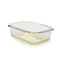 Gambar Master Pan Kotak Makan Kaca Serbaguna Coklat Bening dengan Tutup 630 ml Borosilicate Glass Food Container Amber with Lid Food Grade dari Master Pan undefined 5 Tokopedia