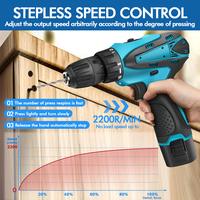 Gambar Terlaris Brushless 21V Electric Screwdriver 30-65 Torque Mini Lithium Screw Driver Cordless Drill Ca dari mmmksls undefined 2 Tokopedia