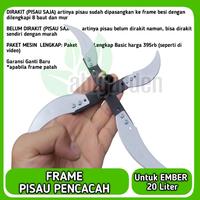 Gambar Alat Mesin Pencacah Rumput Sayur Buah Daun untuk Pakan Ternak dan Bahan Kompos Blender Sayur Daun dari Ladang luas undefined 2 Tokopedia