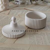 Gambar PARE HMDCR jewelry jar wadah lilin wadah perhiasan props fotografi jar candle dekorasi ruang properti konten dekorasi kamar aesthetic wadah lilin aromaterapi printilan konten souvernir nikah kado ultah gift hampers kado murah souvernir murah properti fo - Hitam dari mariosa mart undefined 2 Tokopedia