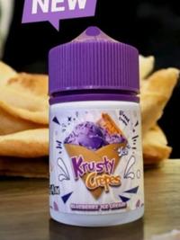 Gambar Stok Baru Krusty Crepes V7 Blueberry Ice Cream 60ML by Java Juice / Liquid Krusty Ice - FB 3MG 60ML dari yusuf204 undefined 3 Tokopedia