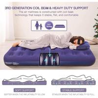 Gambar Consina - Kasur Angin Tempat Tidur Camping Yang Menggembung Sendiri Perlengkapan Tenda Matras Kasur Double Air Bed(Termasuk Pompa Udara Otomatis)-200*180*22Cm Automatic Inflation Outdoor Portable dari Consina Official Store&#39; undefined 2 Tokopedia