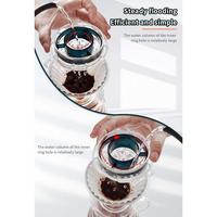 Gambar Simple Kaffa Shower Dripper V60 Tranparan Magic Hat Extraction B Drip Assist Manual Brew Coffee Filter Injection Pour Over Pendistribusi Air dari sasaficacukar undefined 4 Tokopedia