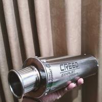 Gambar Termurah! Knalpot Racing Creed Exhaust Full System Suara NGEBAS ADEM PNP Vixion Lama/New Satria Fu Karbu/Injeksi CBR 150R New/Led CB 150R R15 V3/V4 Jupiter Mx 135 Lama/New Mx King 150 Sonic Supra Gtr Tiger Mega Pro Byson Karbu Scorpio Verza Mt Tmx Skygo dari jusayang shop undefined 3 Tokopedia