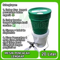 Gambar Alat Mesin Pencacah Rumput Sayur Buah Daun untuk Pakan Ternak dan Bahan Kompos Blender Sayur Daun dari shop_gelap undefined 1 Tokopedia