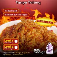 Gambar [Cepat Saji] [READY STOK] BOLOSEGO Ceker Mercon Tanpa Tulang Halal & Bergaransi Enak - Pedas Sedang dari Jayantara Mart undefined 5 Tokopedia