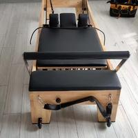 Gambar Pilates Reformer Rubber Wood Core Bed No-Joint Stainless Hitam F03 Ximiji dari DEONS_STORE6 undefined 2 Tokopedia