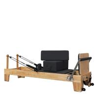 Gambar Pilates Reformer Rubber Wood Core Bed No-Joint Stainless Hitam F03 Ximiji dari DEONS_STORE6 undefined 1 Tokopedia