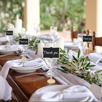 Gambar [Ongkir Murah] 10Pcs Papan Tulis Mini Chalkboard - Blackboard Portable Dengan Stand - Untuk Kafe, Wedding, Label Harga - 10pcs-B dari Belistore0204 undefined 4 Tokopedia