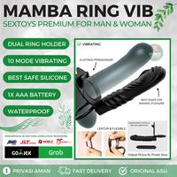 Gambar F&F Mamba Cock Ring Vibrator Double Penetration - Butt Plug 10 Mode Getar Strong Power Dual Holder Head Anal Penetrasi Waterproof dari Frame & Flash undefined 1 Tokopedia