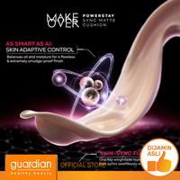 Gambar Make Over Powerstay Sync Matte Cushion W33 Honey Beige Refill - Smart AI Matte Cushion High Coverage Zero Oxidation Oil Control Foundation Compact Makeup Concealer Skin Tint Long Lasting Timeless Stain with Euphoria 12Gr dari Guardian Official Store undefined 2 Tokopedia