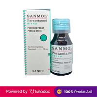 Gambar Sanmol Sirup 60 ml - Demam & Nyeri Anak - Halodoc dari Apotek Praforma Jaya Jagakarsa undefined 1 Tokopedia
